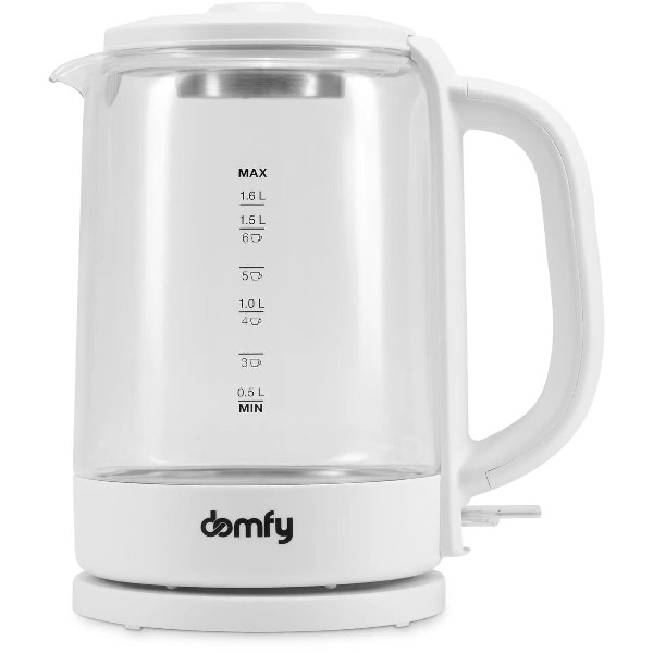 Электрический чайник Domfy DSW-EK304 белый 1,7 л